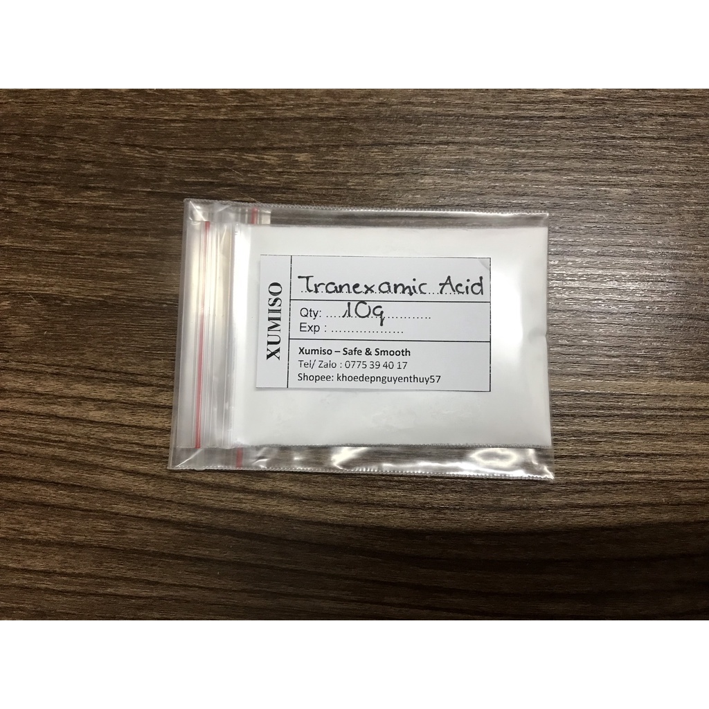 Chất làm trắng, nám - Tranexamic Acid 10g