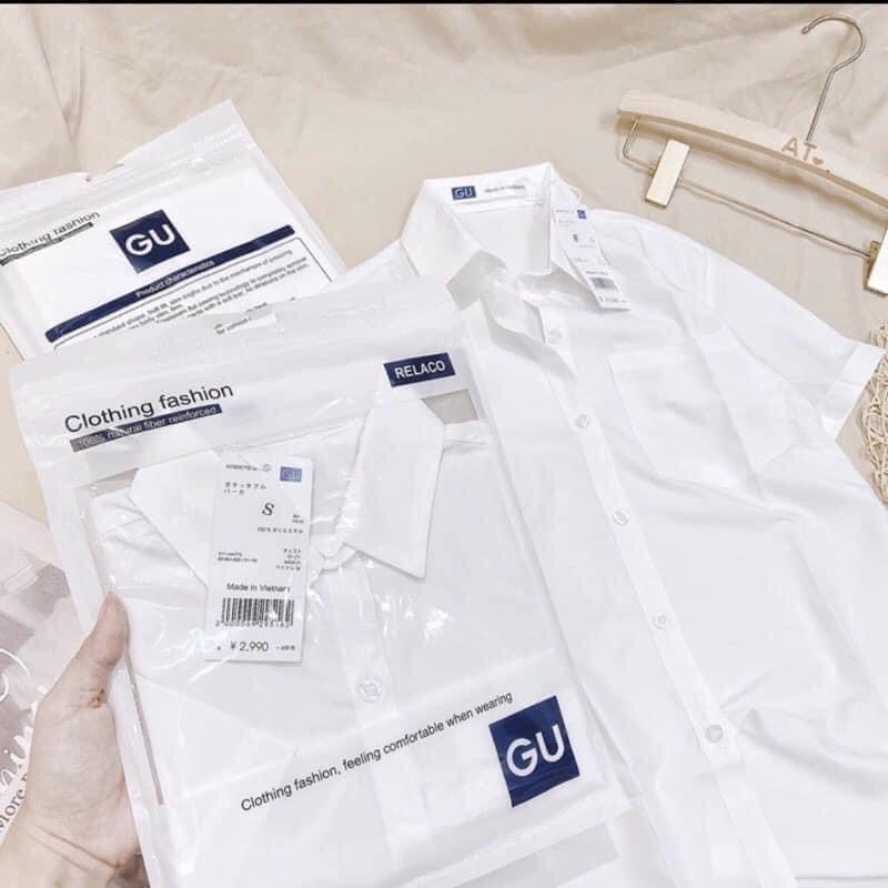 Áo sơ mi gu túi zip full tag mác