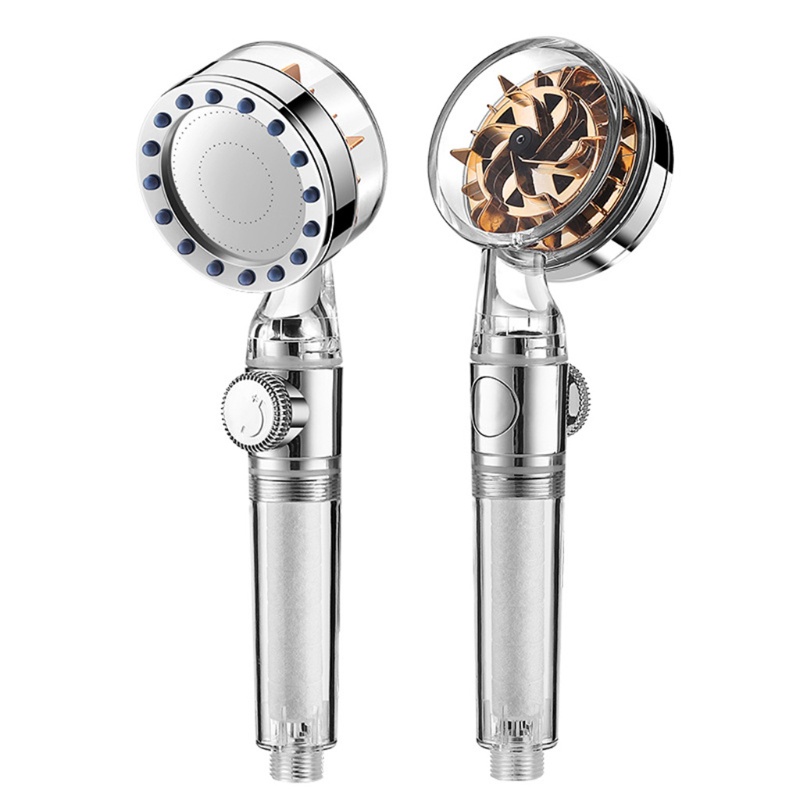 Vòi Hoa Sen Tăng Áp Cầm Tay Có Chức Năng Lọc Điều Chỉnh Áp Suất Nước