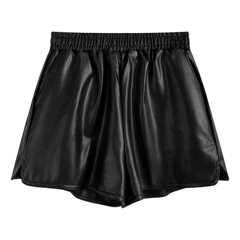 Quần Short Da PU lưng cao sang chảnh - 825