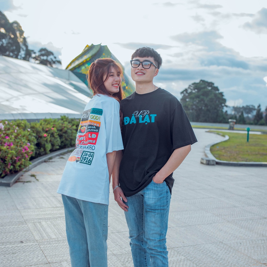 Combo Áo Thun LOCAL Đà Lạt - Dalat Foody - Dalat Travel, Áo Unisex Nam Nữ | BigBuy360 - bigbuy360.vn