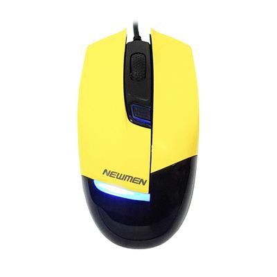 Chuột NEWMEN G10 PLUS Yellow USB chuyên game chính hãng siêu bền bảo hành 12 tháng 1 đổi 1