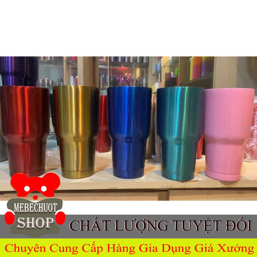 Ly giữ nhiệt Thái Lan 900ml màu trơn không hình cực đẹp( tặng kèm phụ kiện)