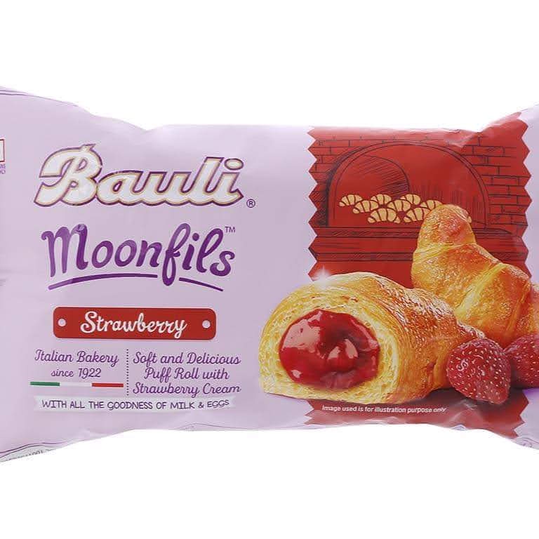 BÁNH SỪNG BÒ Bauli Moonfils 45G nhập khẩu (đủ 3 vị)