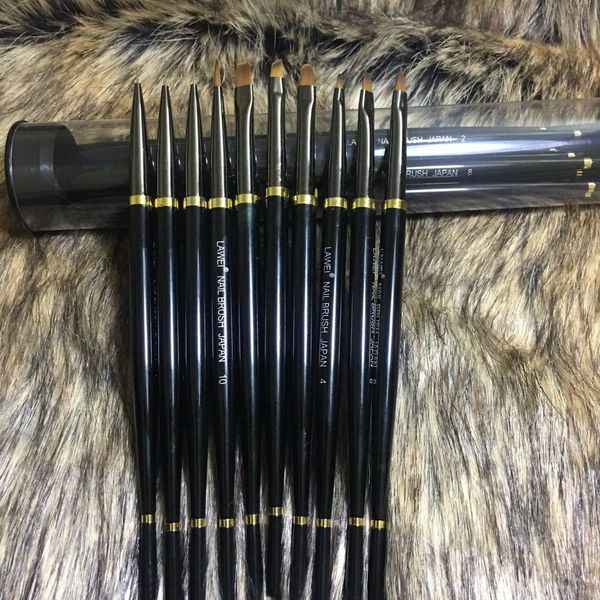 Set cọ LAWEI 10 cây xịn sò làm nail