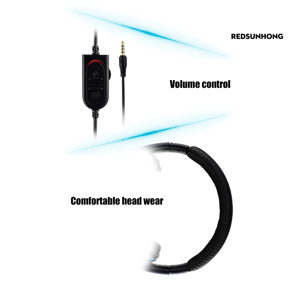 Tai Nghe Chơi Game Hd Có Dây Chuẩn 3.5mm Cho Xbox-One For Ps4 (Ce482)