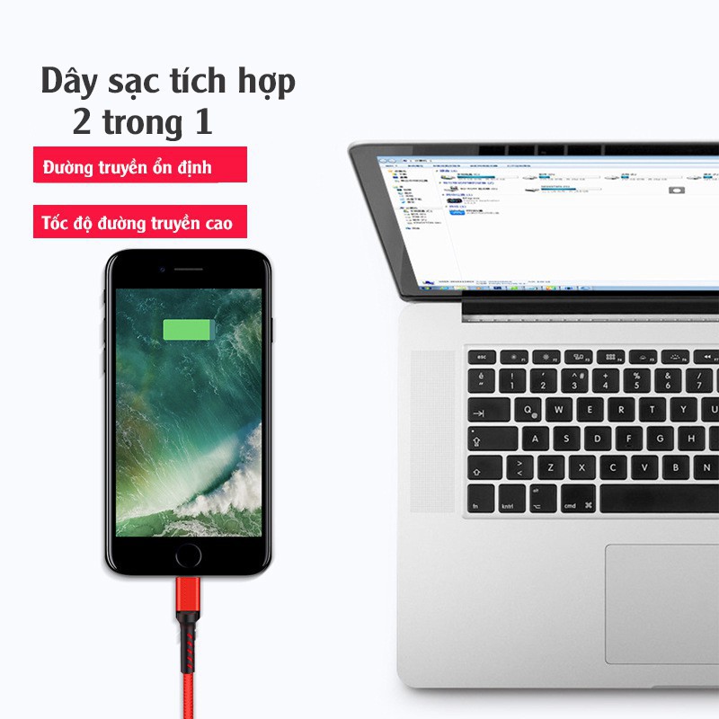 CÁP SẠC NHANH IPHONE CHÍNH HÃNG THIẾT KẾ DÂY CHỊU LỰC GIÁ TỐT NHẤT - KÈM ẢNH THẬT