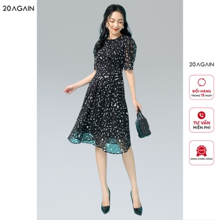 Đầm xòe 2 đai eo 20AGAIN DEA0945