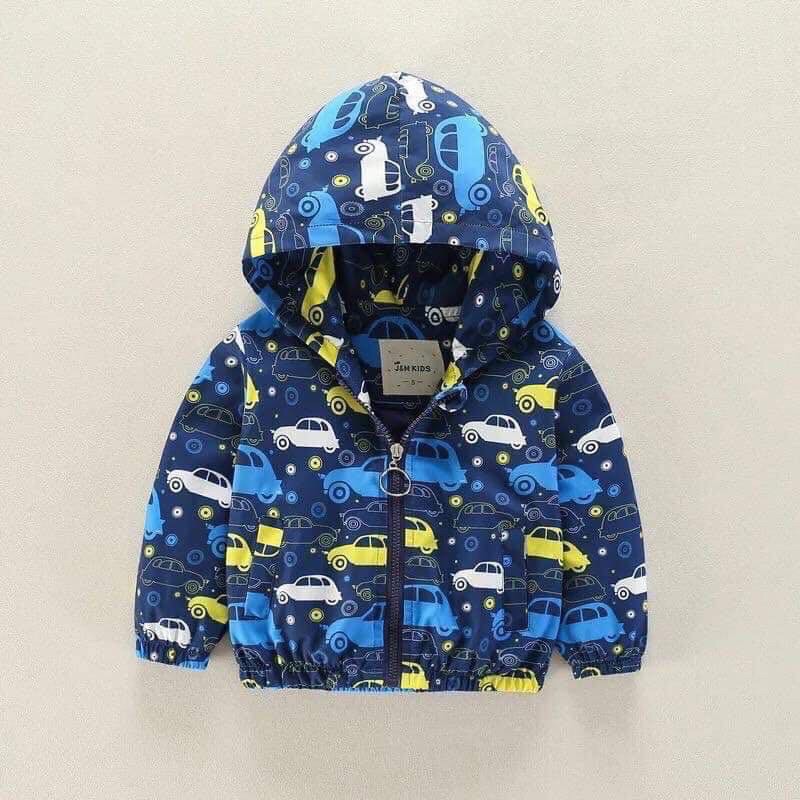 Áo gió trẻ em 2 lớp