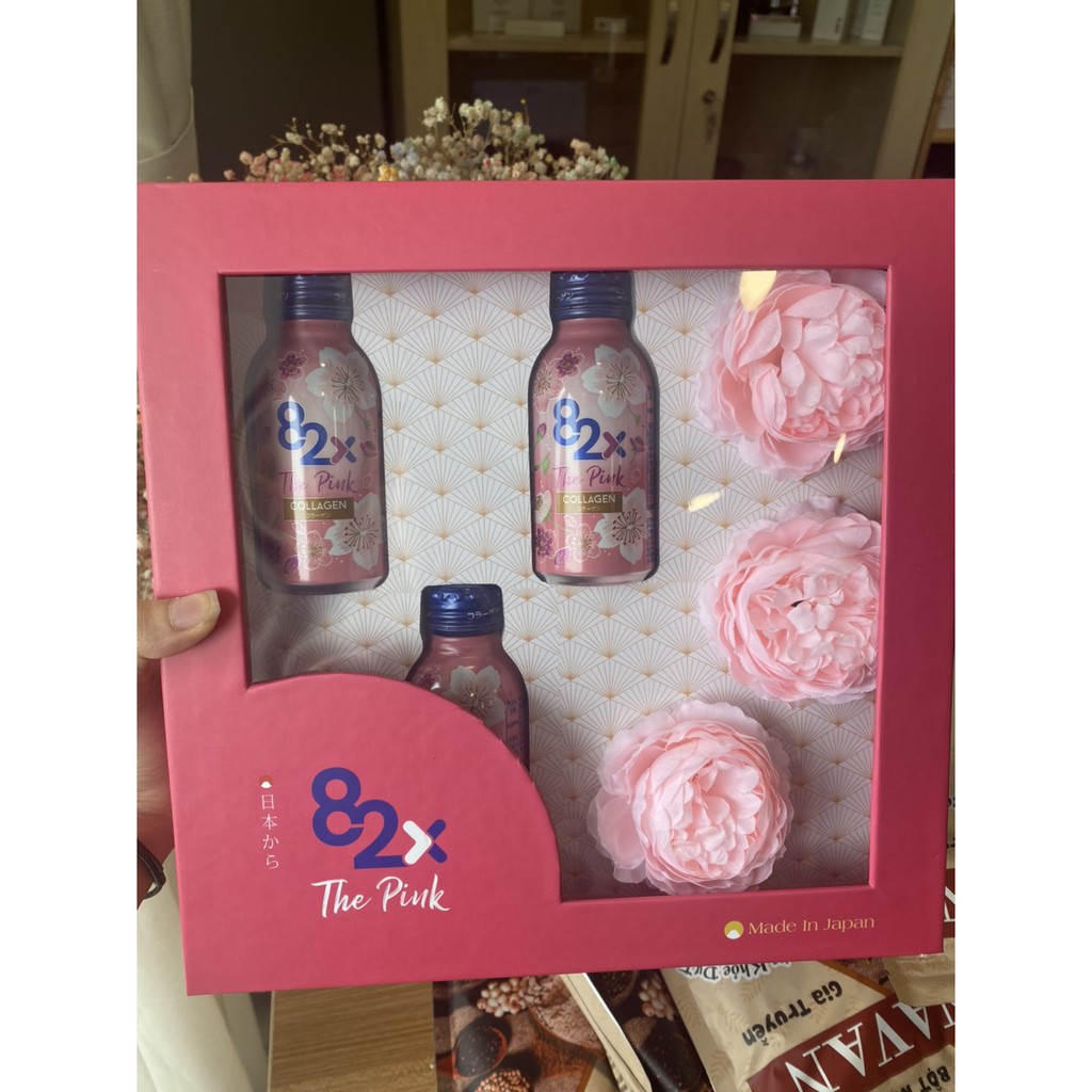 COLLAGEN THE PINK 82X SET 3 LỌ - COLLAGEN UỐNG ĐẸP DA HỖ TRỢ SỨC KHỎE