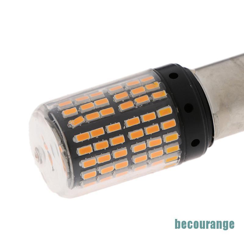 1 Đèn Led Vàng 1156 1095 1141 P21W Ba15S 7506 Led 3014 Chất Lượng Cao