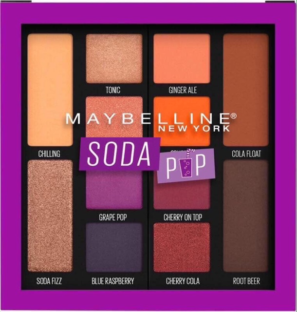 Phấn Mắt Maybelline Soda Pop Eyeshadow Palette