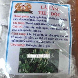 Combo 2 túi Lá tắm tiêu đôc thảo dược