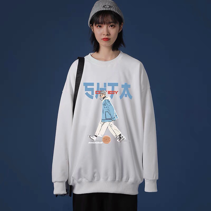 Áo Hoodie Nữ, Áo Hootdie Nam Nữ Swt Boy Bóng Rổ Chữ Hàn Form Rộng Tay Bồng 4 Màu Hót Hít | BigBuy360 - bigbuy360.vn