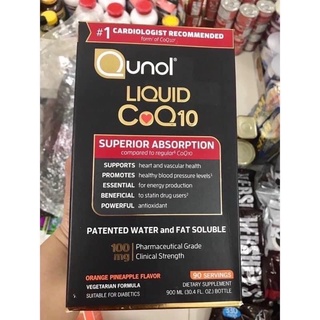 Hàng mỹ qunol liquid coq10 900ml chống #đột_quị ,đủ bill 🇺🇸