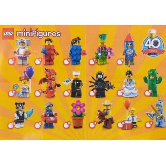 Lego minifigures series 18