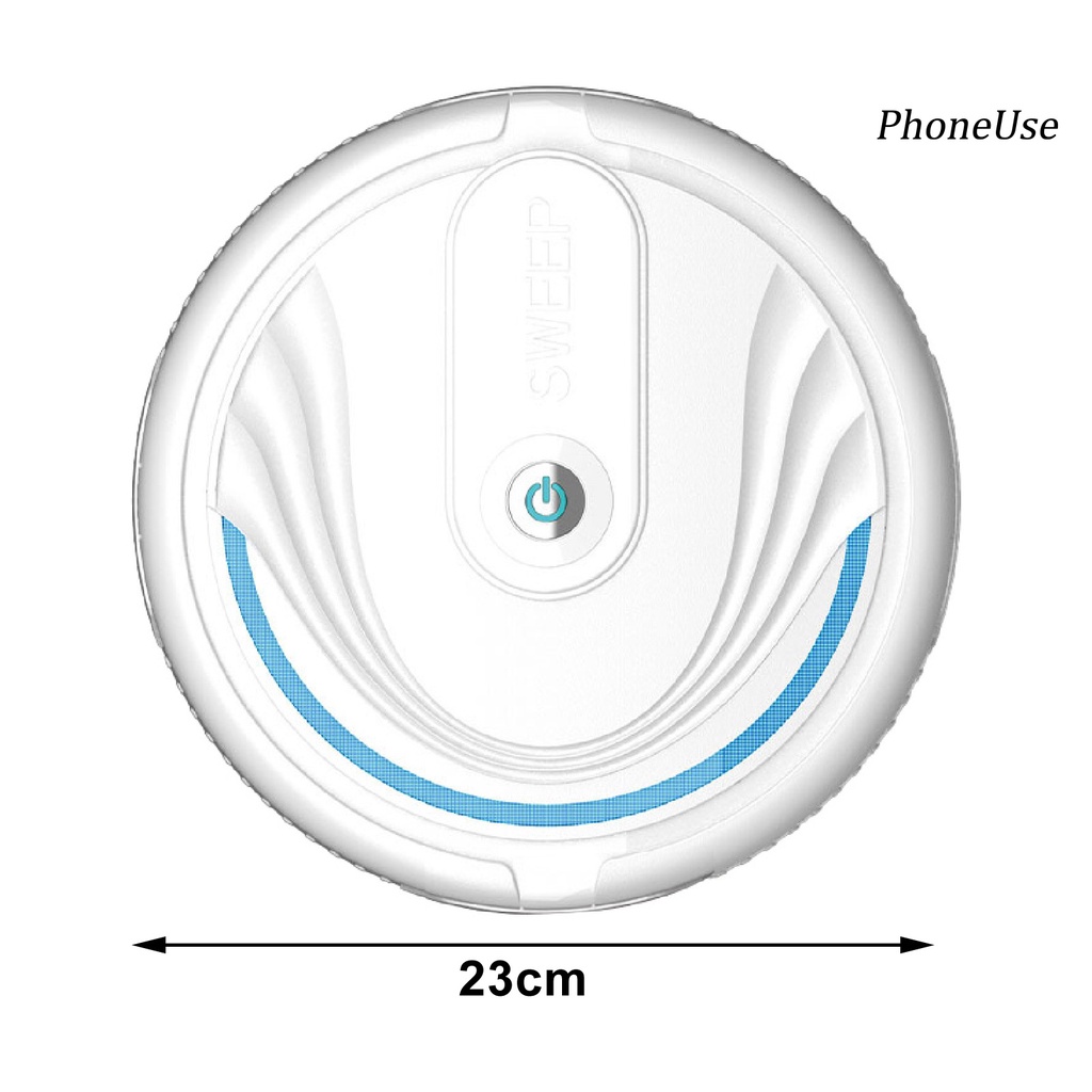 Robot quét nhà hút bụi mini cảm ứng tự động thông minh cho nhà