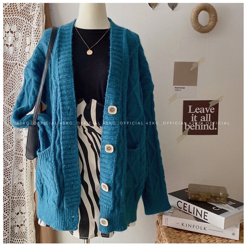 KHOÁC LEN CARDIGAN 2HAND TUYỂN
