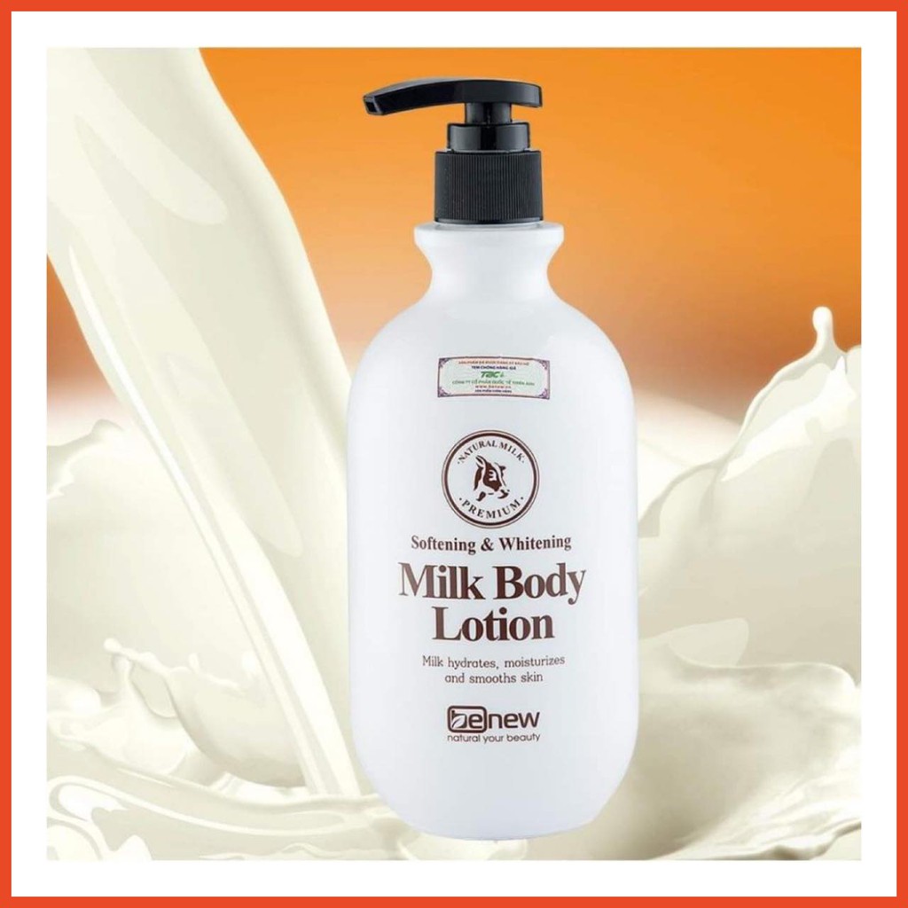 [HÀNG CHÍNH HÃNG] Sữa Dưỡng Thể Trắng Da Cao Cấp Hàn Quốc Benew Whitening Body Lotion 450ml