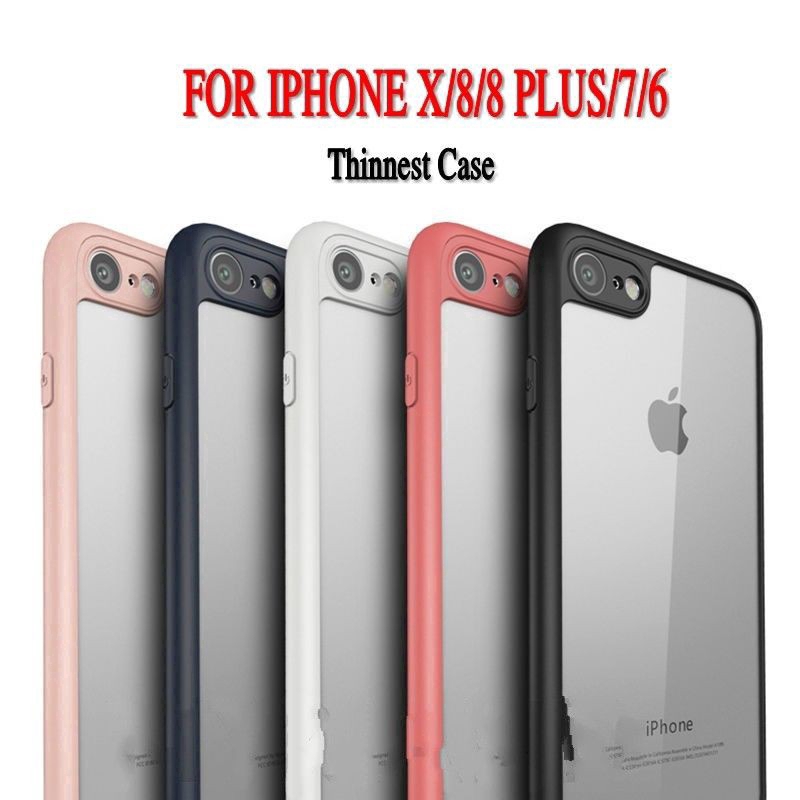 Ốp điện thoại TPU siêu mỏng trong suốt cho Iphone 6/s/p/sp/7/p/8/p/X | BigBuy360 - bigbuy360.vn