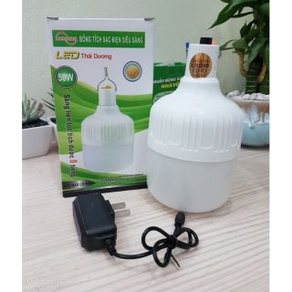 Bóng tích sạc điện siêu sáng thái dương 50w