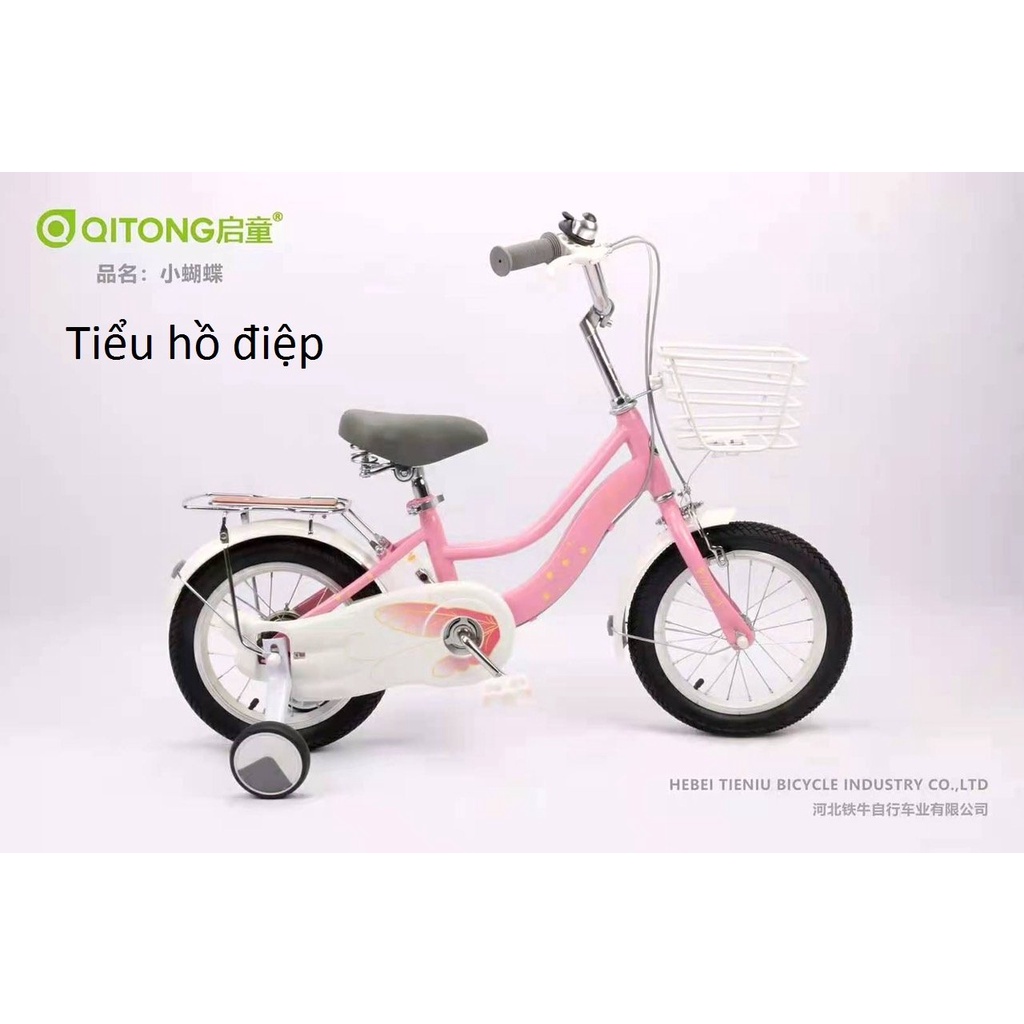XE ĐẠP TRẺ EM NỮ TIỂU HỒ ĐIỆP CHO BÉ 12INCH