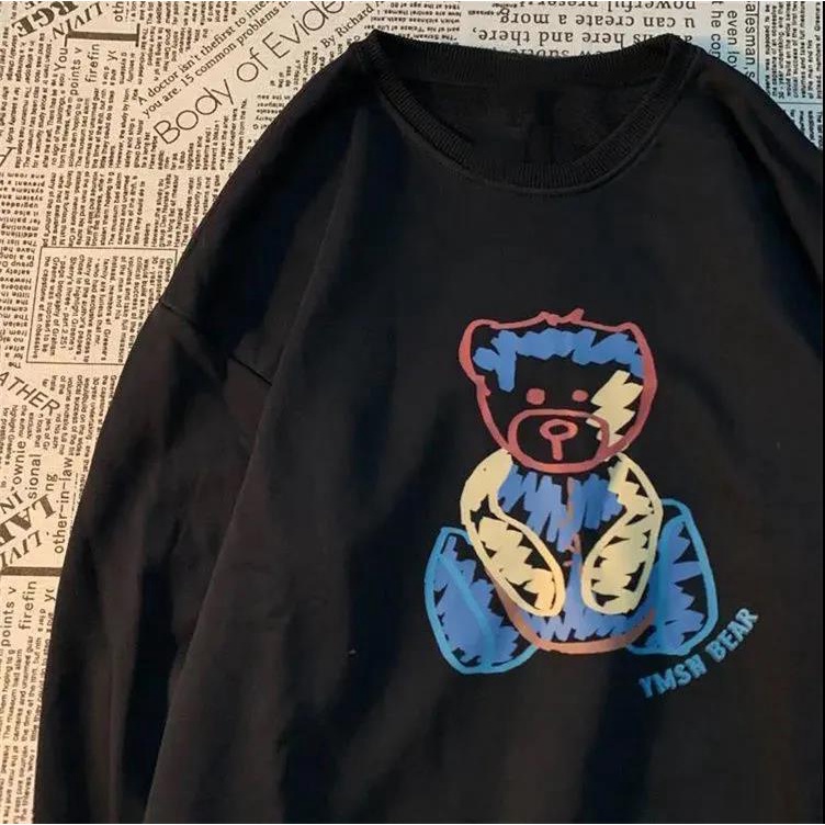 NRVP Áo Thun Nữ Dài Tay Cổ Tròn Thời Trang Hàn