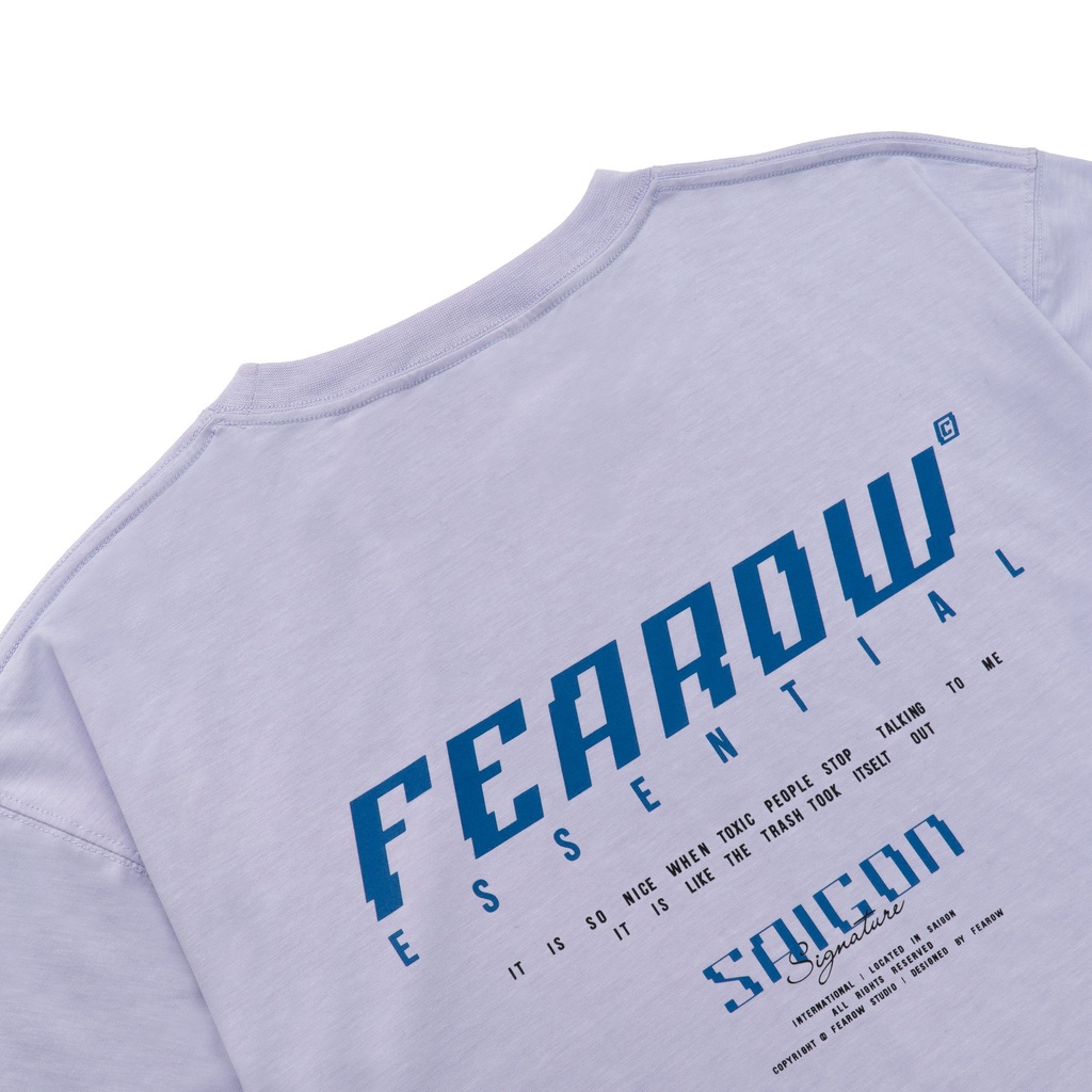 Áo thun nam nữ local brand unisex Fearow SAIGONESE Tee/Màu Tím FW139