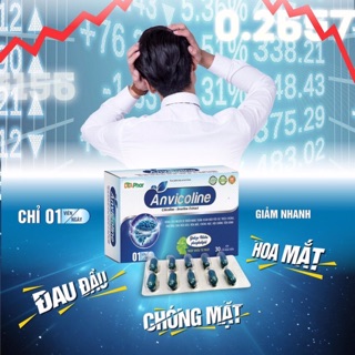 Viên uống hoạt huyết Extra Anvicoline (Hộp 1 vỉ 10 viên)