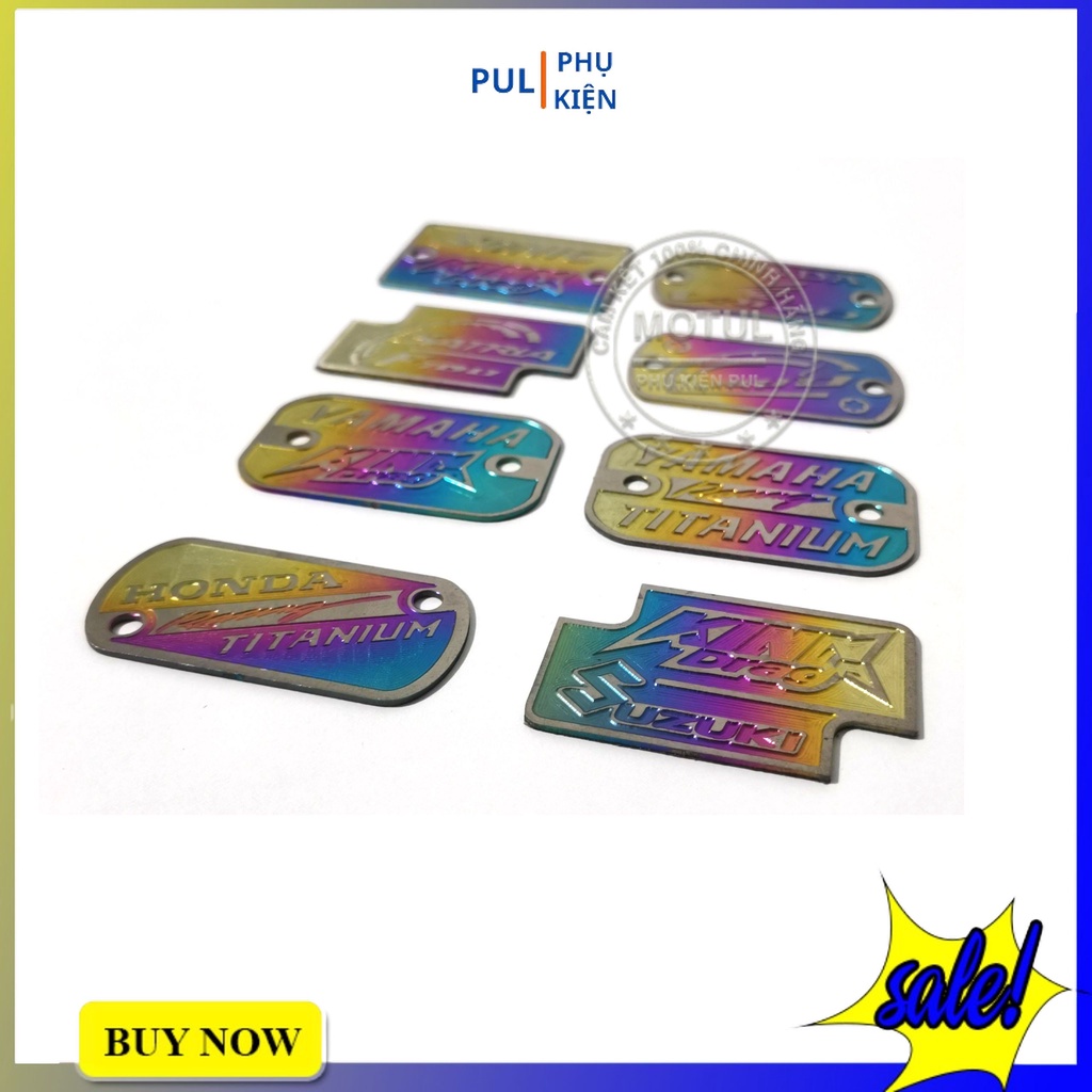 Nắp bình dầu trước titan 7 màu trang trí làm đẹp cho xe Vario Exciter Winner AB...
