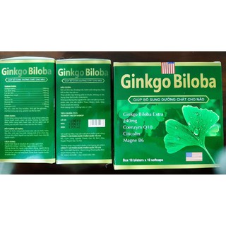 Ginkgo Biloba (viên bổ não)