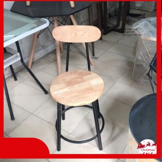 Ghế cà phê gỗ cao su