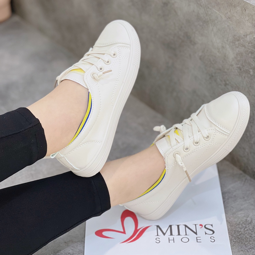 Min's Shoes - Giày Thể Thao T10 KEM
