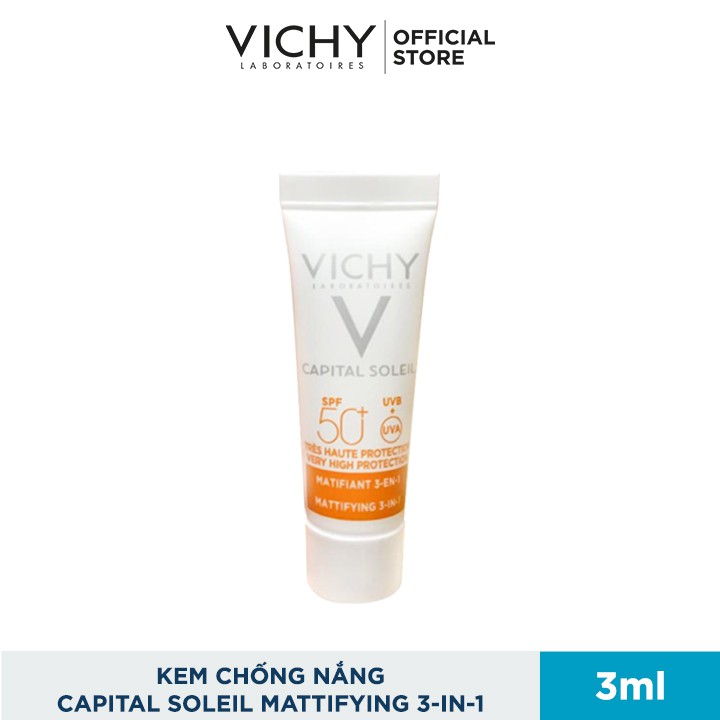 [HB GIFT][Hàng tặng không bán]Bộ sản phẩm dùng thử 7 ngày căng mịn, bảo vệ da toàn diện Vichy