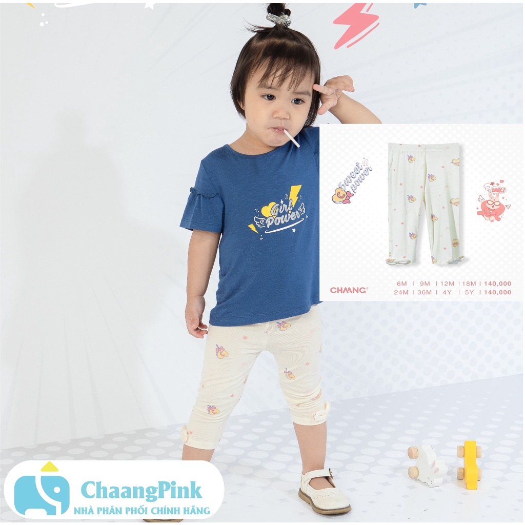 Chaang Legging nơ hero trắng