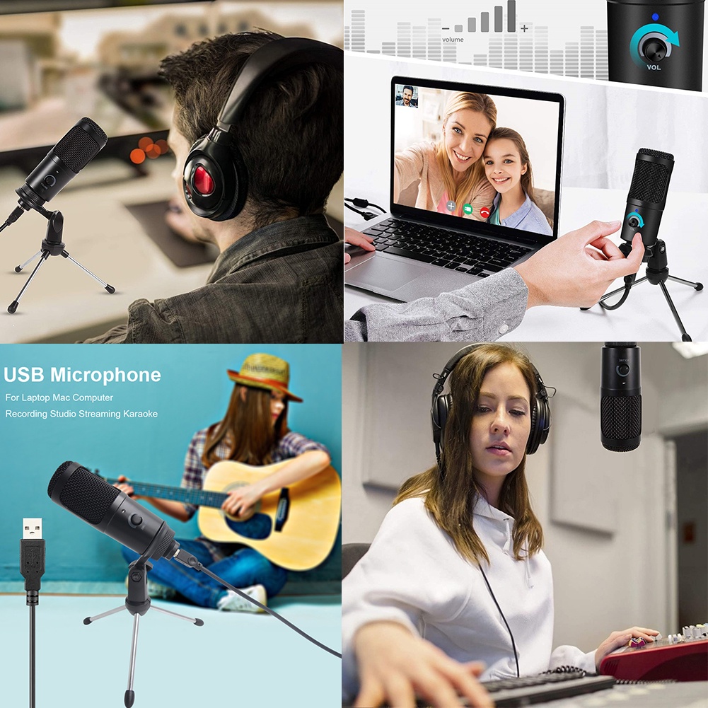 Micro USB thu âm chuyên nghiệp cho YouTube/quay Video/ Game thủ