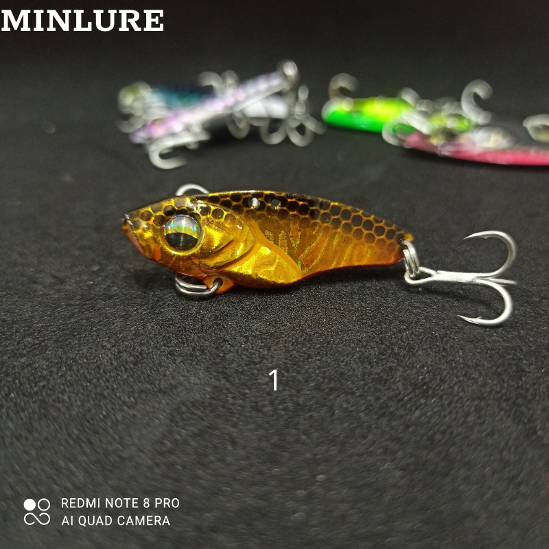 Mồi câu lure cá lóc R45 10gr 14gr - mồi giả cá sắt r45 lưỡi BKK Minlure