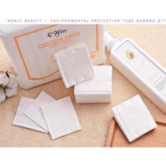 Bông Tẩy Trang 💥FreeShip💥 Hàng Cao Cấp Không Xơ Bông 222 Miếng.