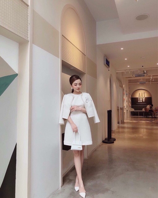 Guốc cao gót pha trong mũi nhọn hot hit sang chảnh hàng fullbox cao cấp giày cao gót