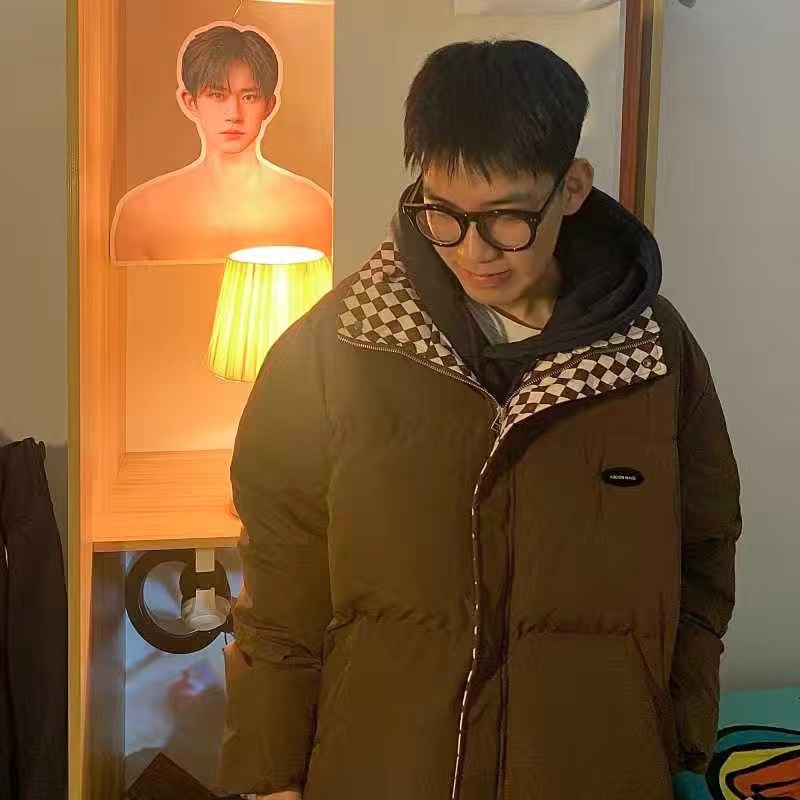 ÁO PHAO KẺ CARO 2022 PHONG CÁCH HÀN QUỐC