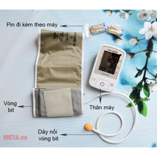 MÁY ĐO HUYẾT ÁP BẮP TAY MICROLIFE BP A2 BASIC -  BẢO HÀNH 5 NĂM