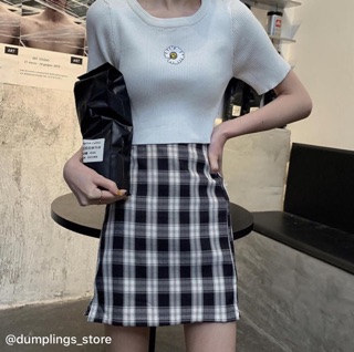 Chân váy kẻ size S M L