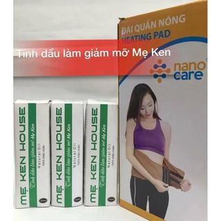 Tinh dàu hũy mỡ + đai quấn nóng