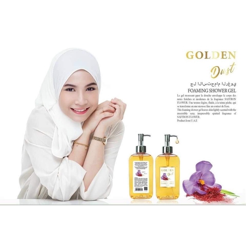 Sữa tắm nước hoa Dubai Golden Dust 350ml