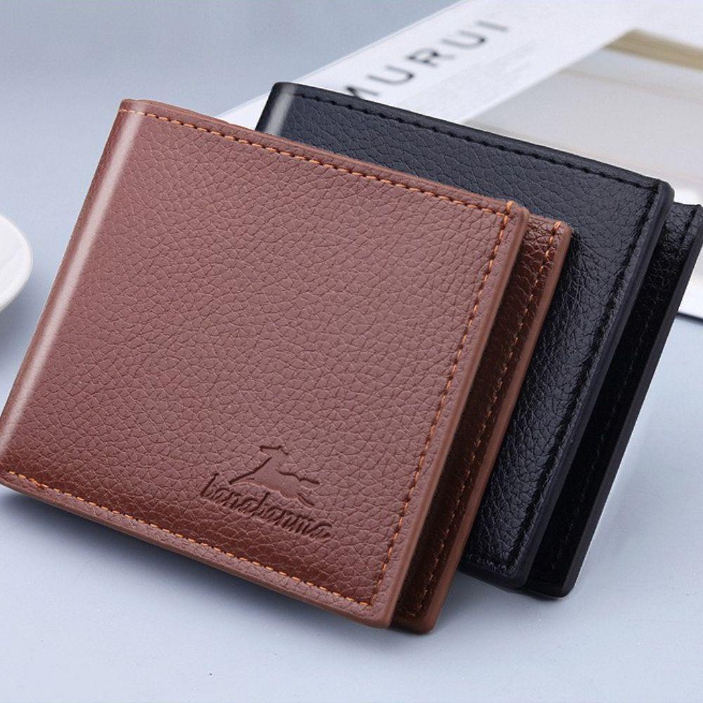 Ví Da Đựng Tiền / Thẻ Tín Dụng / Bằng Lái Xe Tiện Dụng Cho Nam