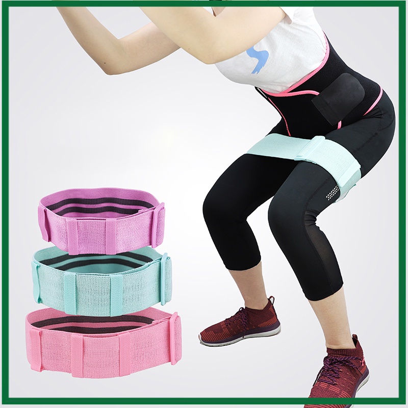 Dây kháng lực   🔥𝑭𝑹𝑬𝑬𝑺𝑯𝑰𝑷🔥 MINIBAND CÓ KHÓA ĐIỀU CHỈNH, dây tập mông , tập gym  TT05