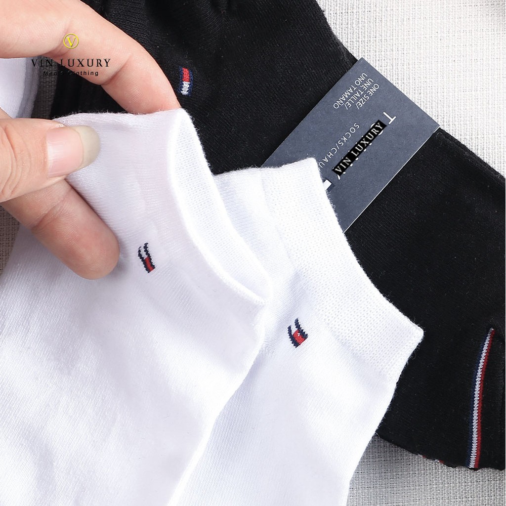Set 3 Đôi Tất Cổ Ngắn Hàng Xuất Xịn - Vin Luxury Hàng Hiệu