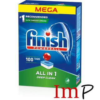 Xà phòng Viên rửa bát Finish All in One 90v