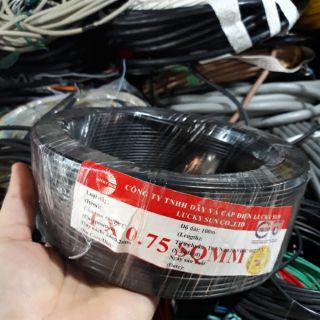 Dây điện 075 nội cuộn 100m