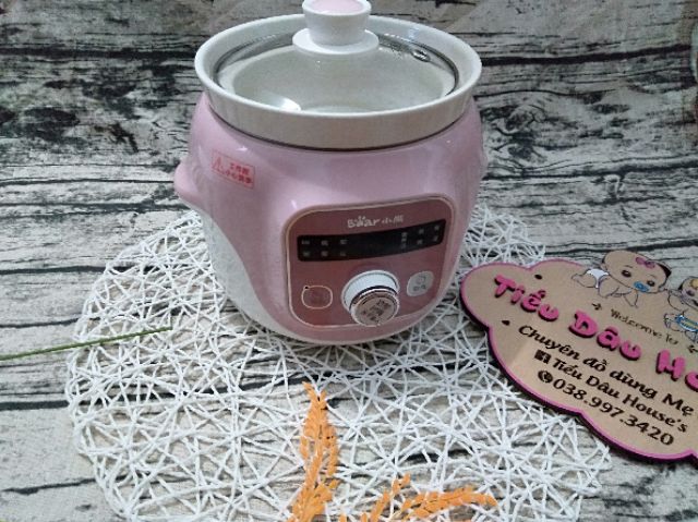 Nồi nấu cháo hẹn giờ Bear - munmac